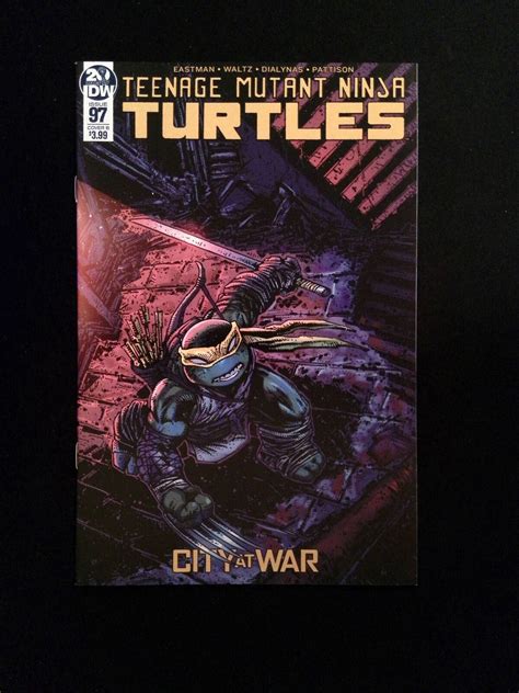 Teenage Mutant Ninja Turtles 97b Idw Comics 2019 Nm Eastman Variant