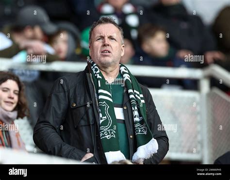 Plymouth Argyle fans during the Sky Bet Championship match ...