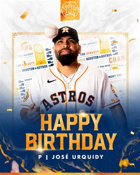 Houston Astros On Twitter Hbd Jos Urquidy