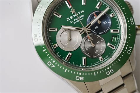 First Look The New Zenith Chronomaster Sport Green