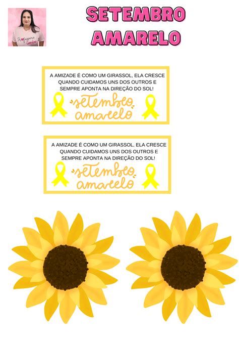 Atividade Sobre Setembro Amarelo