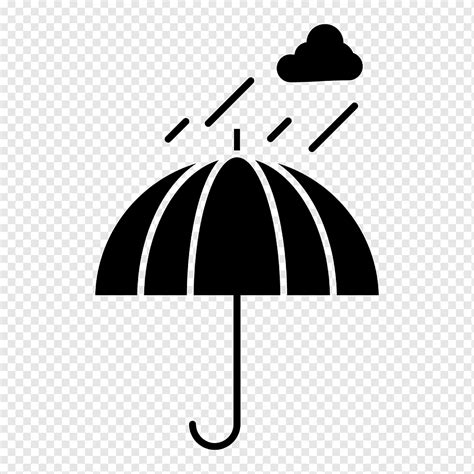 Camp Camping Rain Safety Umbrella Weather Business Finance Glyph