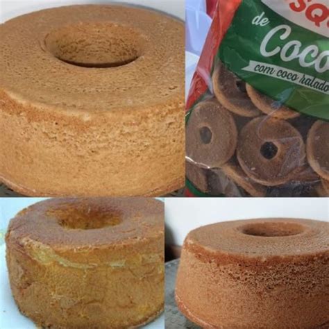 Como Fazer Um Bolo De Rosquinha De Coco Receitei Top