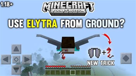 How To Use Elytra Minecraft Pe How To Fly Elytra From Ground 100