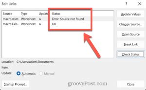 Excel Found A Problem With One Or More Formula References How To Fix