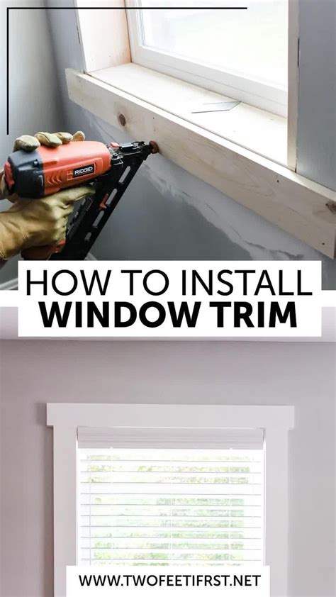 How To Install Window Trim Artofit