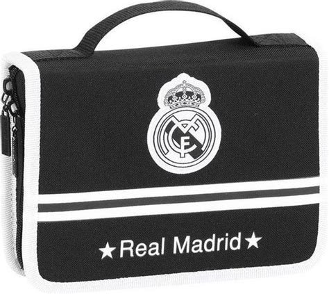 Real Madrid Black Gevuld Etui 35 Stuks Zwart Bol