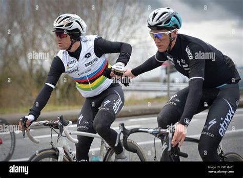 Waregem Belgium Polish World Champion Michal Kwiatkowski