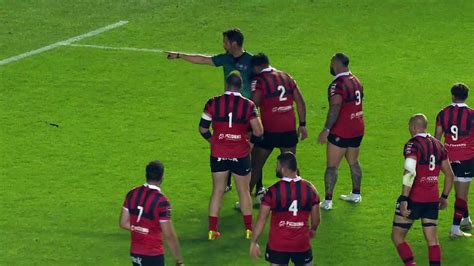 TOP 14 Essai De Duncan PAIA AUA RCT RC Toulon Union Bordeaux