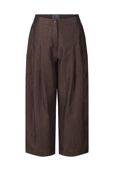 Oska Uk Trousers Virgin Wool Linen Mix