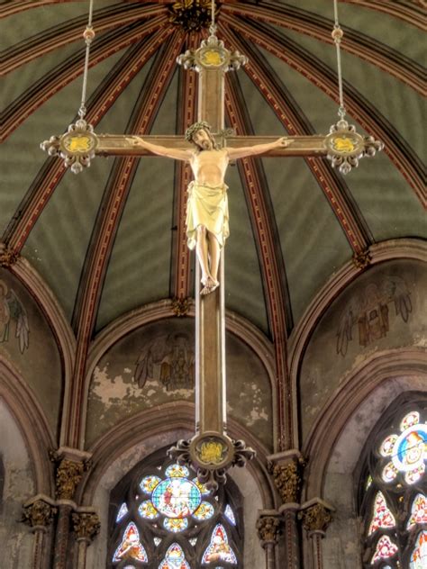 Great Nave Crucifix Gorton Monastery © David Dixon Cc By Sa20