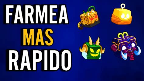 Las Mejores Frutas Para Farmear En Blox Fruits Youtube