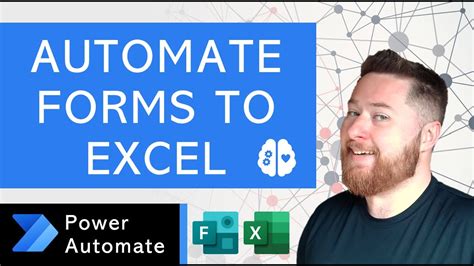 How To Power Automate Microsoft Forms To Excel Youtube