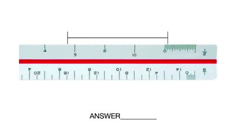 How To Read A Scale Ruler Youtube