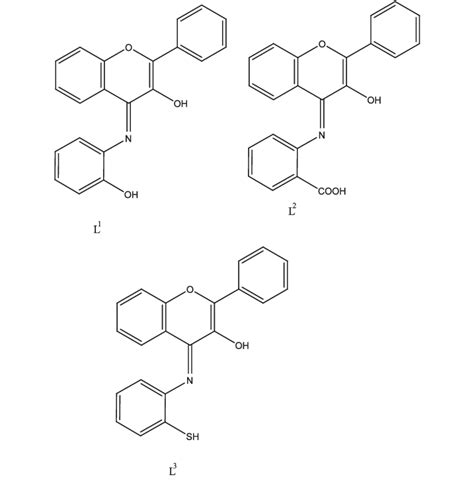 The Proposed Structures Of Ligands L 1 L 3 Download Scientific Diagram