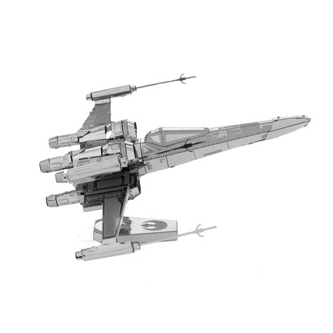 Metal Earth Star Wars Poe Dameron S X Wing Fighter D Model Kit Metal