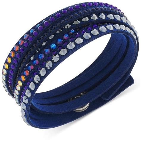 Swarovski Slake Deluxe Crystal Stud Wrap Bracelet Swarovski Slake