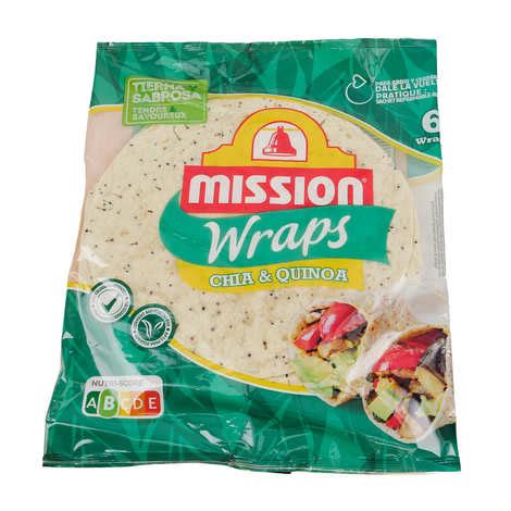 Wraps Quinoa Et Chia Mission Mission