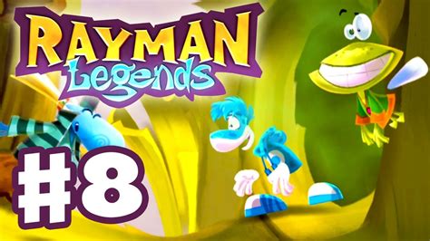 Rayman Legends Gameplay Walkthrough Part 8 Blue Rayman Ps3 Wii U