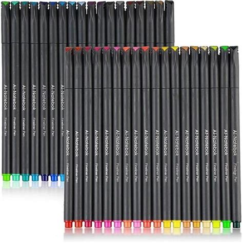 Feutre Fin Couleurs Ensemble De Stylos Pinceaux Double Pointe