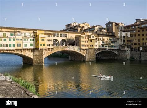 Italy Tuscany Florence Firenze In Italian The Ponte Vecchio Old