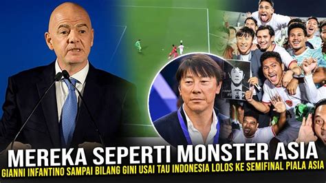 GEGERKAN ASIA PRESIDEN FIFA Sampai Puji Indonesia Begini Atas