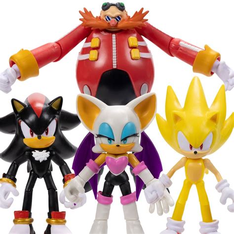 Sonic the Hedgehog 4-Inch Action Figures with Accessory Wave 8 Case of 6