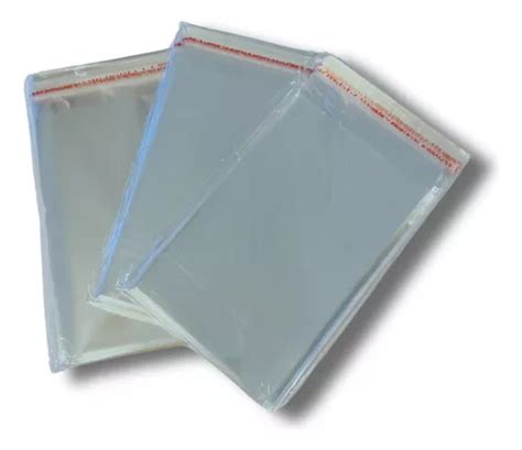 Saco Adesivado 6x9 Kit 1000 Un Transparente Embalagem MercadoLivre