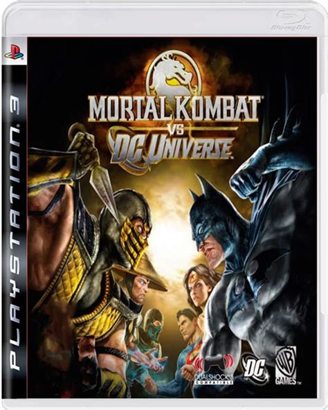 Mortal Kombat Vs DC Universe Ps3 Mídia Física Usado Mundo Joy Games