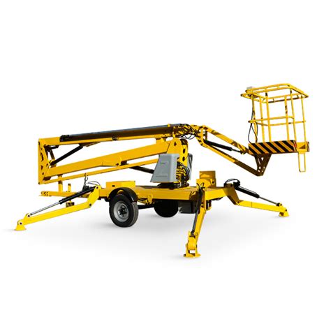 M Kg Hydraulic Manlift Cherry Picker Tgz Trailer Towable