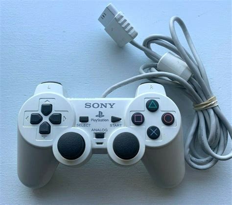 Authentic Sony Playstation 2 Ps2 Dualshock 2 Controller White Etsy