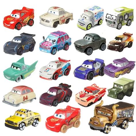 Disney Pixar Mini Carros De Brinquedo Rel Mpago Mcqueen Liga Mini Carro