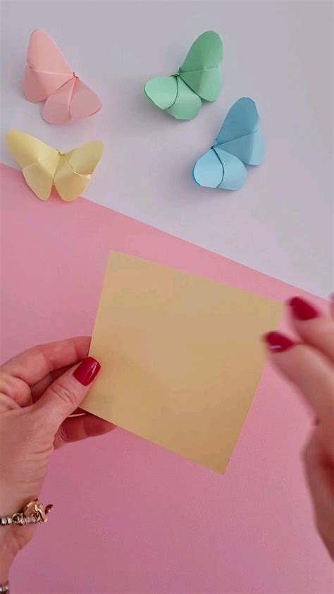 Farfalle Origami Origami Semplici Idee Fai Da Te Regali Fai Da