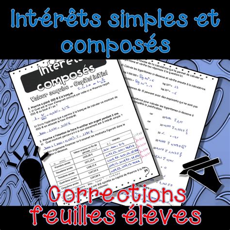 Int R Ts Simples Et Compos S Corrections Pptx