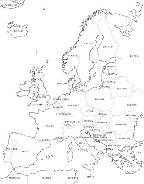 11 Mapas Da Europa Para Colorir E Imprimir Imagens Mapa Porn Sex