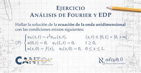 Solución de EDPs mediante separación de variables Alephsub0