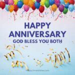 Happy Anniversary God Bless You Both Images Wishes Free