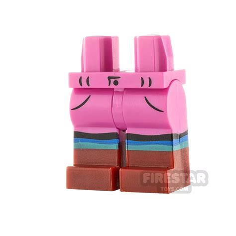 Lego Minifigure Legs With Pockets And Dark Red Molded Lower Legs