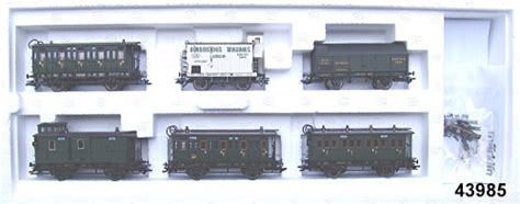 Märklin 43985 Personenwagen Set mit Güterbeförderung der K Bay Sts B