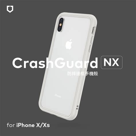 犀牛盾 Iphone Xrxxsxs Max Crashguard Nx模組化防摔邊框手機殼 兩用殼無背板 蝦皮購物