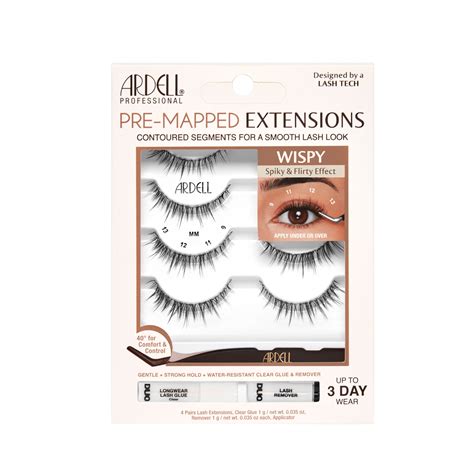 EXTENSIONES DE PESTAÑAS PRE MAPEADAS WISPY - ARDELL