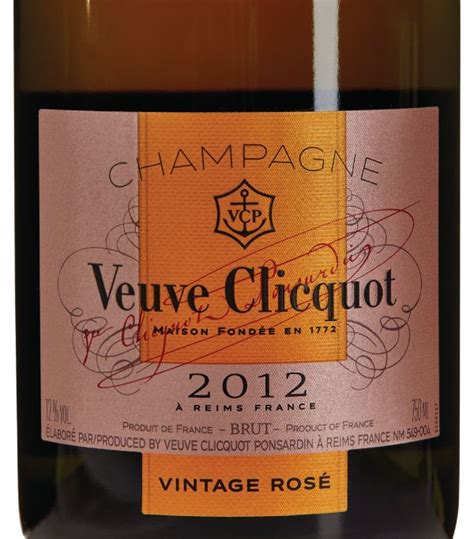 Veuve Clicquot Vintage Brut Ros Champagne Cl Champagne