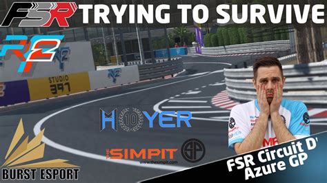 RFactor 2 Formula SimRacing FSR World Championship Race 5 Surviving