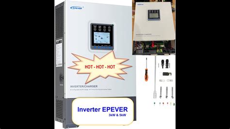 Giới thiệu Inverter off grid EPEVER 5kW UP5000 HM8042 3kW UP3000