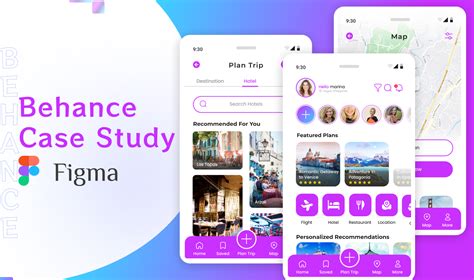 Behance Case Study Figma