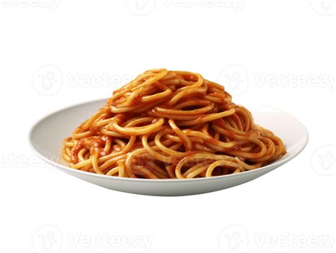 Plate Of Spaghetti 46805319 PNG