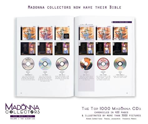 MADONNA COLLECTORS BOOK & x28;VOLUME 1& x29; - FRANCE LIMITED EDITION