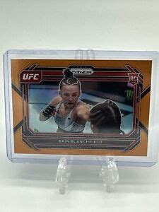 Erin Blanchfield 2023 Prizm UFC 12 Orange 99 Price Guide Sports