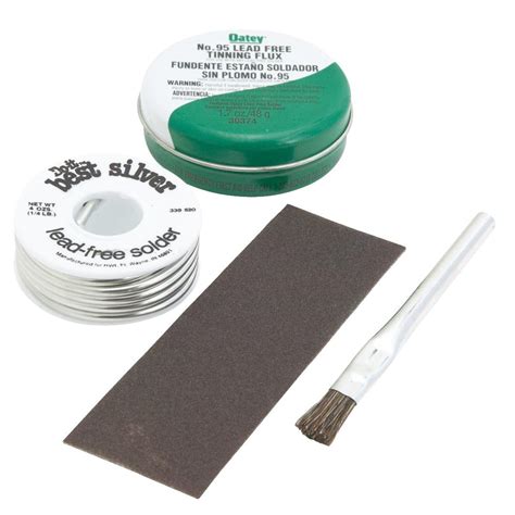 Do it Best Silver Lead-Free 1/4 Lb. No. 95 Solder Kit | Do It Center ...