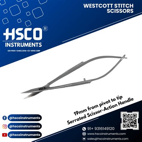 Westcott Tenotomy Scissor At Rs 999 Ophthalmic Instruments In